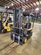 DAEWOO 2,450 lb 3-Wheel Electric Forklift – Model BC15T – 189" Lift Height – NO BATTERY