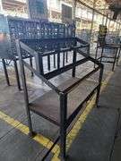 50" x 24" x 52" Tool Rack Station