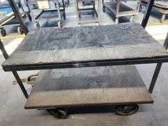 51” X 22” X 54” 3-Tier Rolling Cart