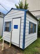 Portable Building w AC Unit and Contents