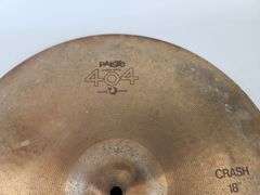 Richie Kotzen – Studio-Used Vintage Paiste 404 18” Crash Cymbal – Signed