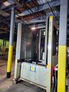 ALVEY 800 PALLETIZING SYSTEM w/ ROBOTIC PALLETIZER & CONVEYORS – (5 STATION LINE)