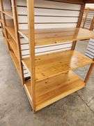 Bid is X 3 Retail Display Shelving Racks
