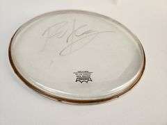 Richie Kotzen – Signed Clear Drum Head