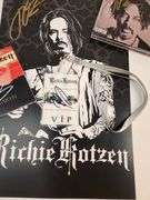 Richie Kotzen Fan Bundle – Signed Poster, Signed CDs, & VIP Badge