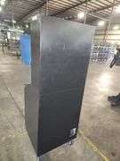 Industrial Shop Workstation Cabinet w/ HP Computer & Siemens Simatic Touch Panel