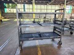 72” X 26” X 66” 3- Tier Rolling Cart