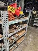 Bid x 2 PALLET RACK w Contents 58" x 34" x 72" tall