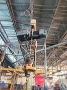 1/4 Ton Jib Crane w/ DEMAG Electric Hoist – Mounted – See Images