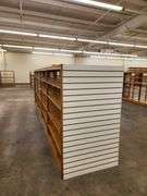 Bid is X 3 Retail Display Shelving Racks