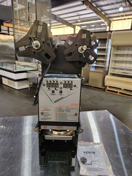 NEW Heavy-Duty Automatic Cup Sealing Machine β High-Volume Boba & Beverage Sealer