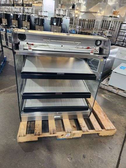 Alto-Shaam HSM-36/3S/T Countertop Heated Shelf Merchandiser β 36" Wide, 3 Shelves
