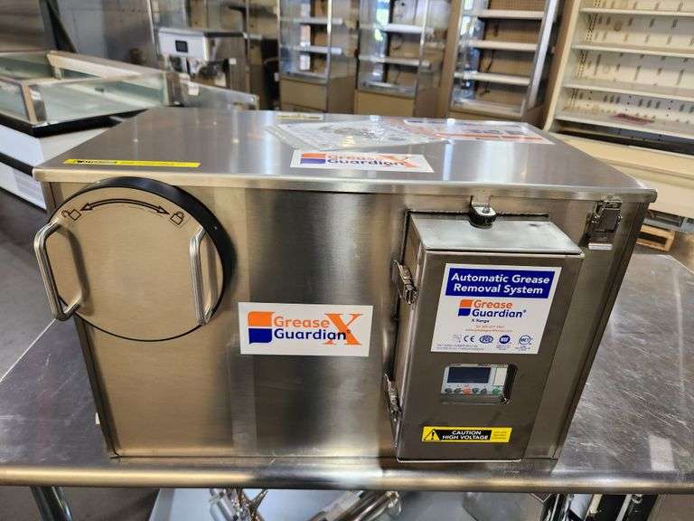 OPEN Box -Grease Guardian GGX25 Automatic Grease Removal System β 25 GPM, 57 lb Capacity, Stainless Steel