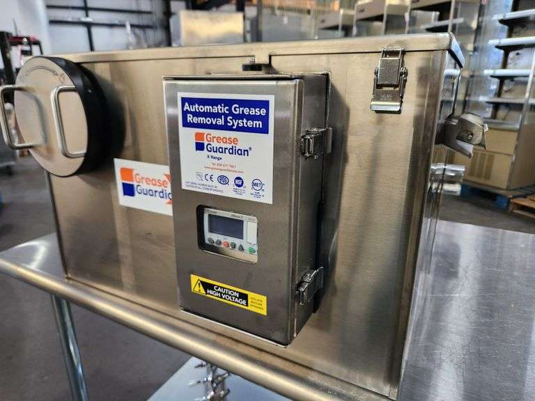 Unopened Box -Grease Guardian GGX25 Automatic Grease Removal System β 25 GPM, 57 lb Capacity, Stainless Steel