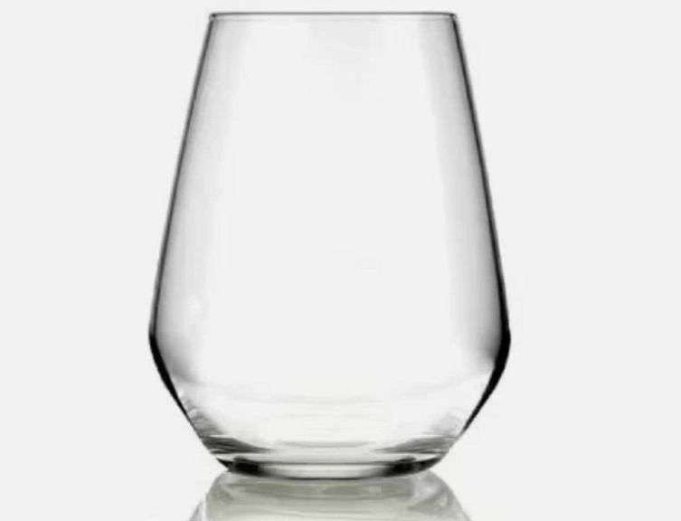 Bid x 840 – Reserve by Libbey Prism 18 oz. Stemless Wine Glass – ClearFire® Glass – USA Made – Master Case