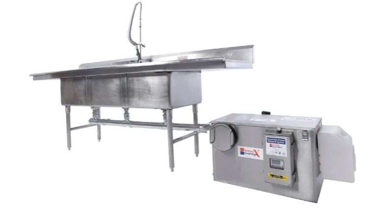 Unopened Box -Grease Guardian GGX25 Automatic Grease Removal System β 25 GPM, 57 lb Capacity, Stainless Steel