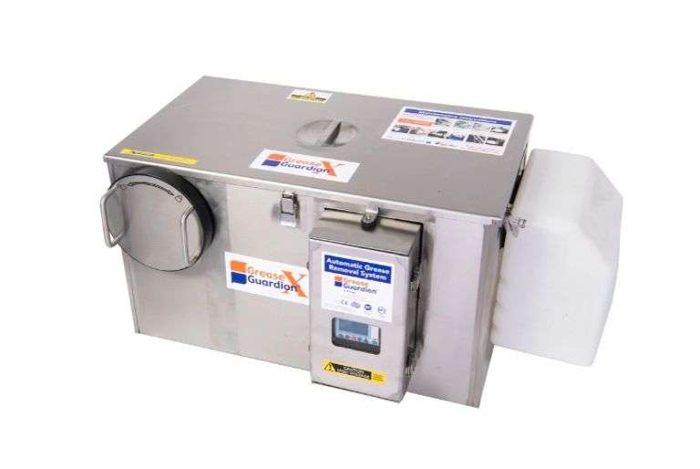 Unopened Box -Grease Guardian GGX25 Automatic Grease Removal System β 25 GPM, 57 lb Capacity, Stainless Steel