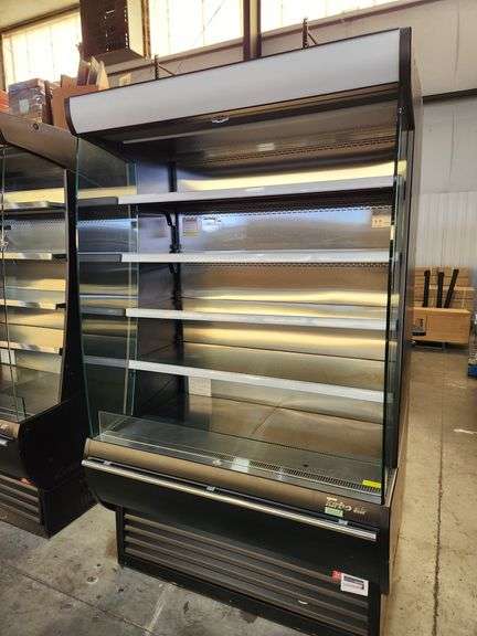 SUPER NICE! Turbo Air TOM-48DXB-N 48" Vertical Open Air Merchandiser โ 5 Levels โ 115V