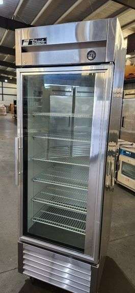 True T-23G Stainless Steel 1-Door Glass Cooler