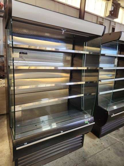 SUPER NICE! Turbo Air TOM-48DXB-N 48" Vertical Open Air Merchandiser β 5 Levels β 115V