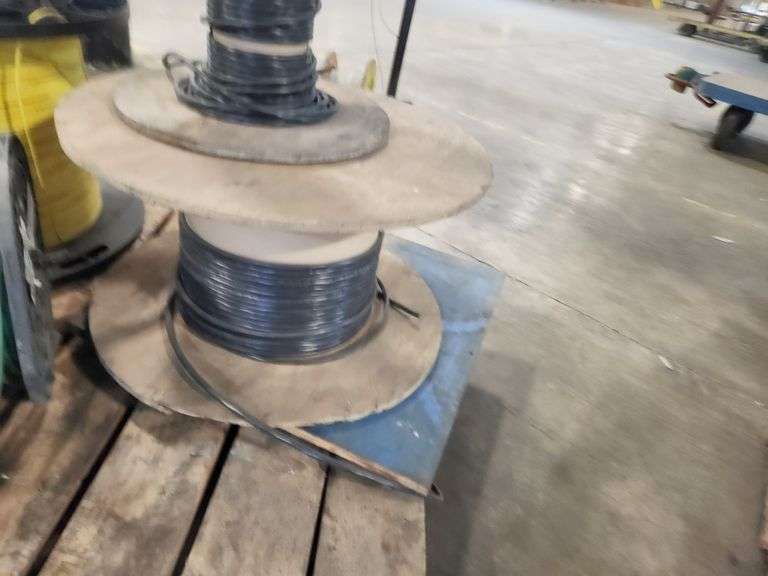 Bulk Lot – Industrial Wire & Cable Spools – Assorted Gauges