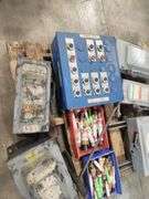 Industrial Electrical Switch & Fuse Panel Assortment – Square D Disconnects, Panel Box & Assorted High-Voltage Fuses