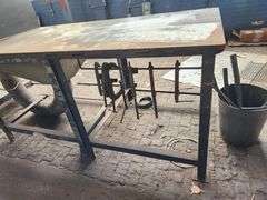 Fabrication Table w Clamps as Pictured