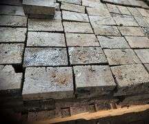 OWN a Piece of the Historic Libbey Shrevport Factory – End-Grain Wood Block Flooring – Bid x 12