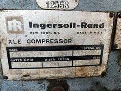 Ingersoll-Rand XLE Industrial Compressor – High HP  – American Steel Workhorse