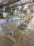 Heavy-Duty Industrial Materials Rack Station – 10’ x 4’ x 5’ Tall – Welded Steel