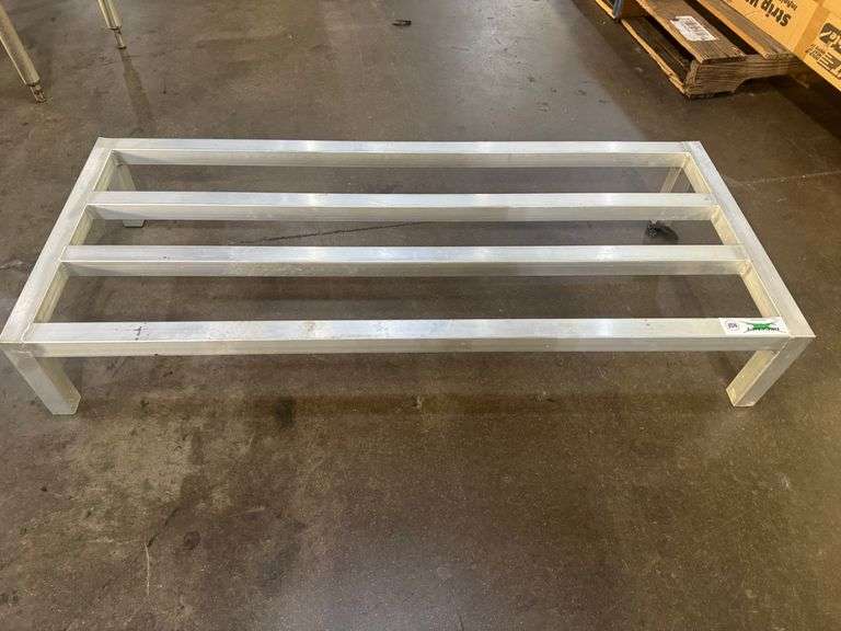 48" Aluminum Dunnage Rack – 48" x 20" x 8" Tall