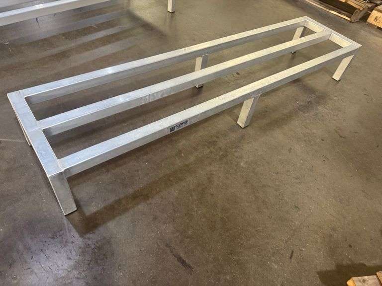 60" Aluminum Dunnage Rack – 60" x 14" x 8" Tall