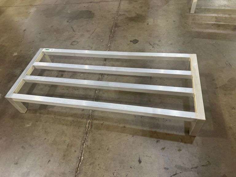 48" Aluminum Dunnage Rack – 48" x 20" x 8" Tall