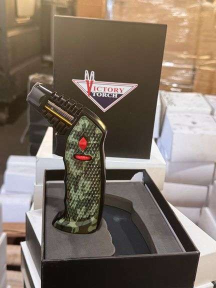 BID × 14 NEW VICTORY SIDE TORCH LIGHTERS • MODEL M0320 • CAMOUFLAGE ...