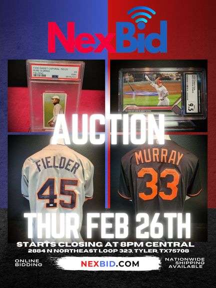 Sports Card Auction - Includes over 200 Graded Slabs