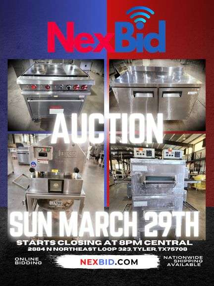 RESTAURANT EQUIPMENT • TOOLS • PRO AUDIO • COLLECTABLES & MORE! 