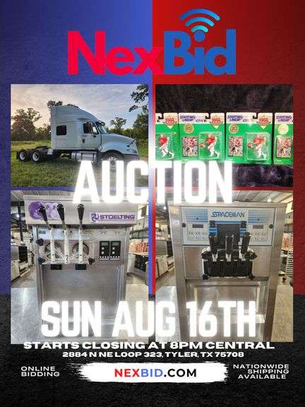 ATX COFFEE & SANDWICH Cafe EQUIPMENT • 2013 INTERNATIONAL PROSTAR • PRIVATE 2,000+ SPORTS FIGURE COLLECTION