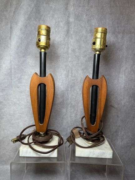Pair of MCM Table Lamps