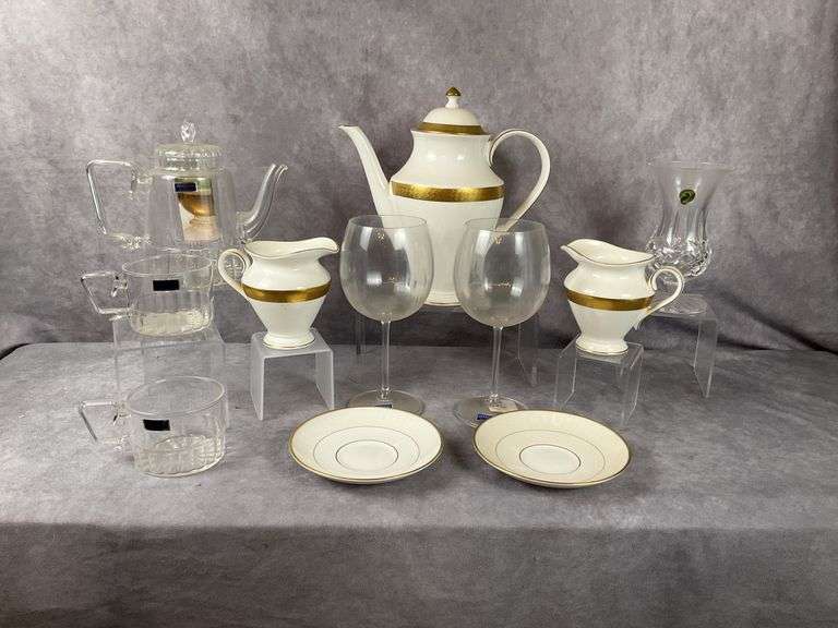 Waterford crystal and Lismore china