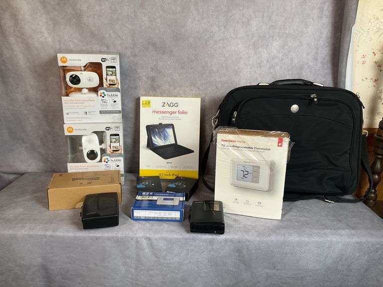 Motorola security cameras, Honeywell thermostat, oshen watches and more