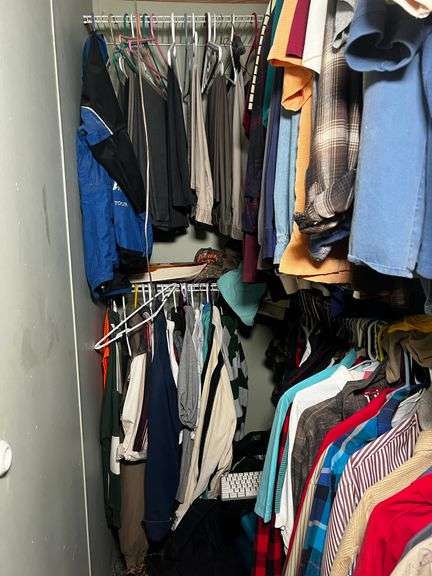 Contents of bedroom 3 closet