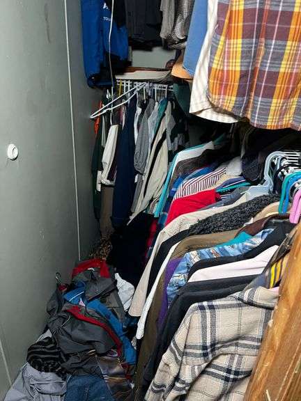 Contents of bedroom 3 closet