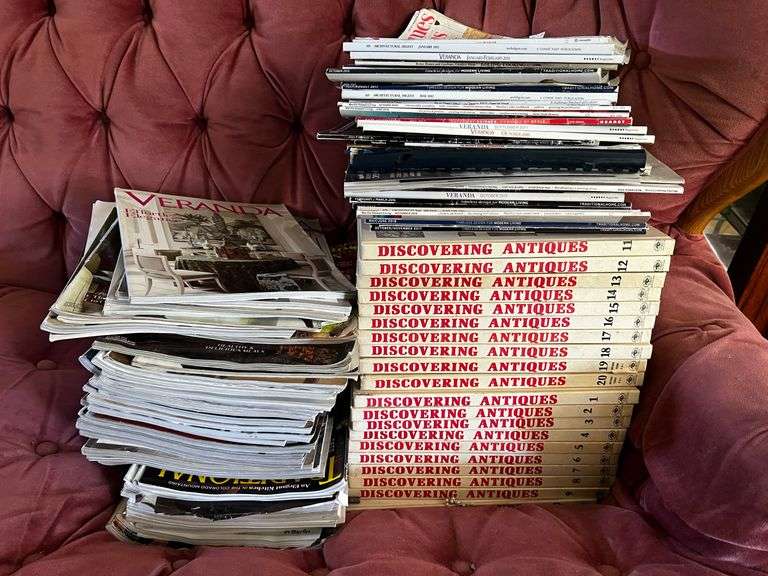 Discovering Antiques books, magazines and more