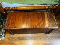 Vintage wooden chest