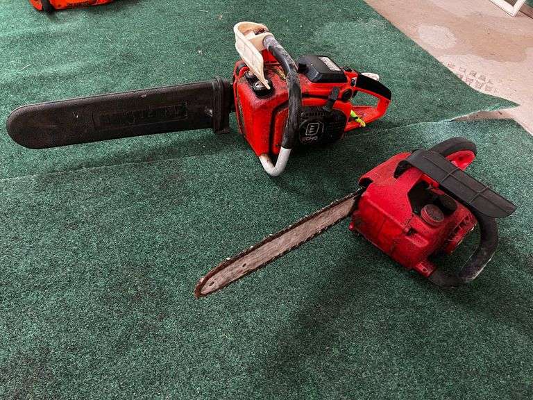 Echo and Homelite XL chainsaws