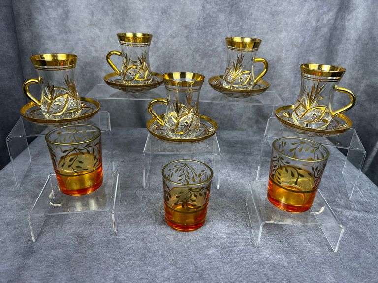 Abka Kristal tea set and more