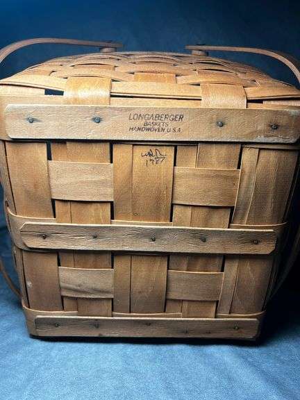 Longaberger sewing basket