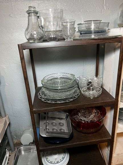 Punch bowl, baking dishes and more
