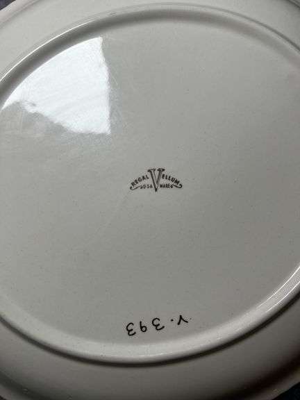 Over 80 piece set of Regal Vellum china