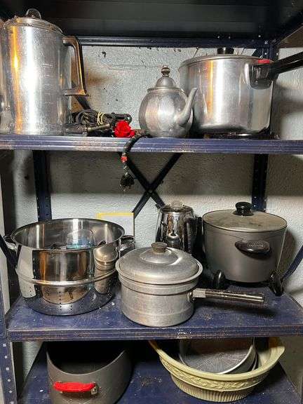 Various cookware and more